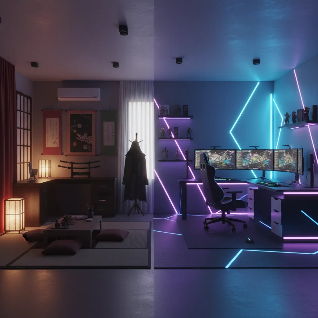 Assassin's Creed Shadows Room Ideas vs Other Gaming-Themed Rooms: A practical comparison to help you choose between stealth-inspired design and popular gaming room aesthetics.