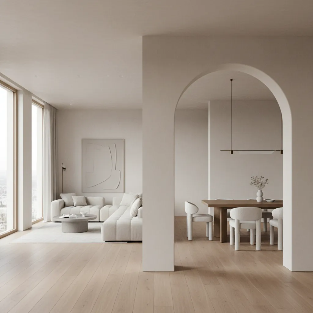 Interior Design Trends Using Asymmetrical Arches