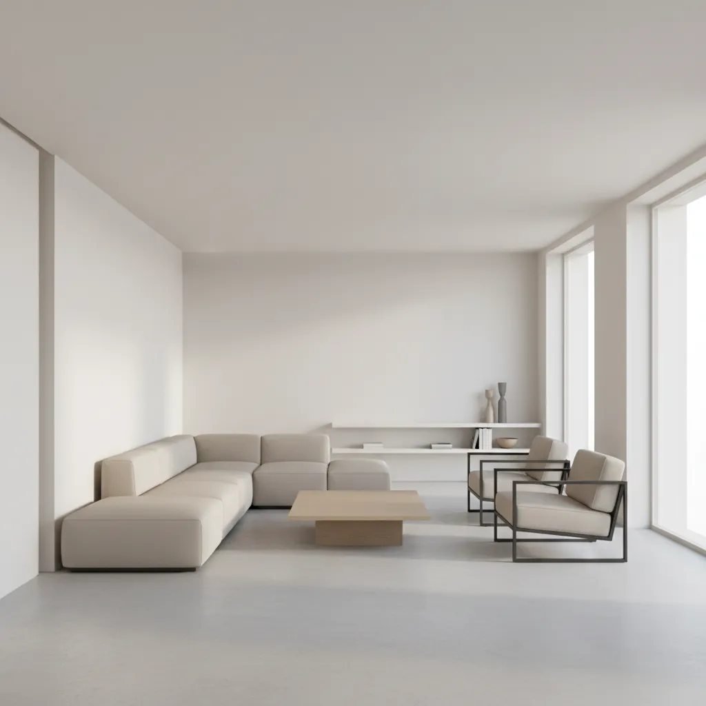3D architectural room model created with AutoCAD geometry