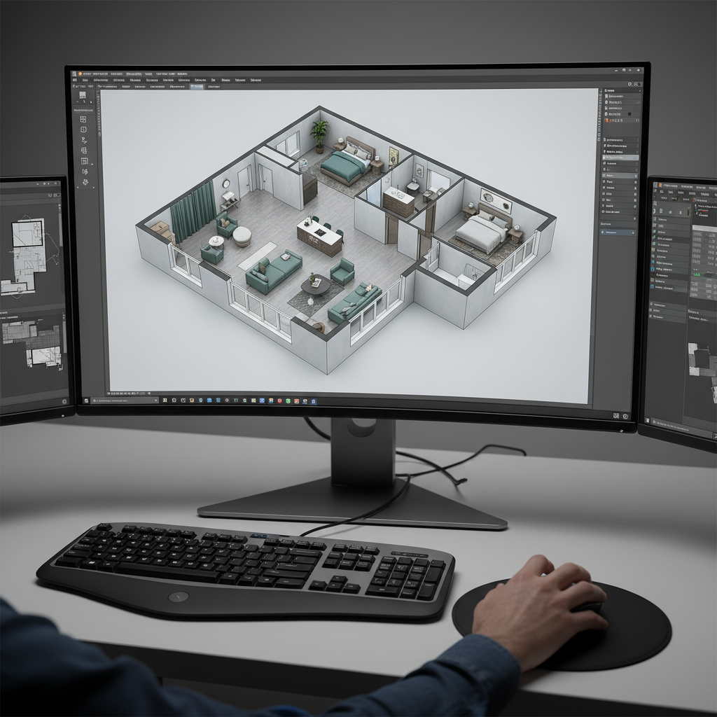 AutoCAD 3D Floor Plan Slow? Fix Performance with Blocks & Layers