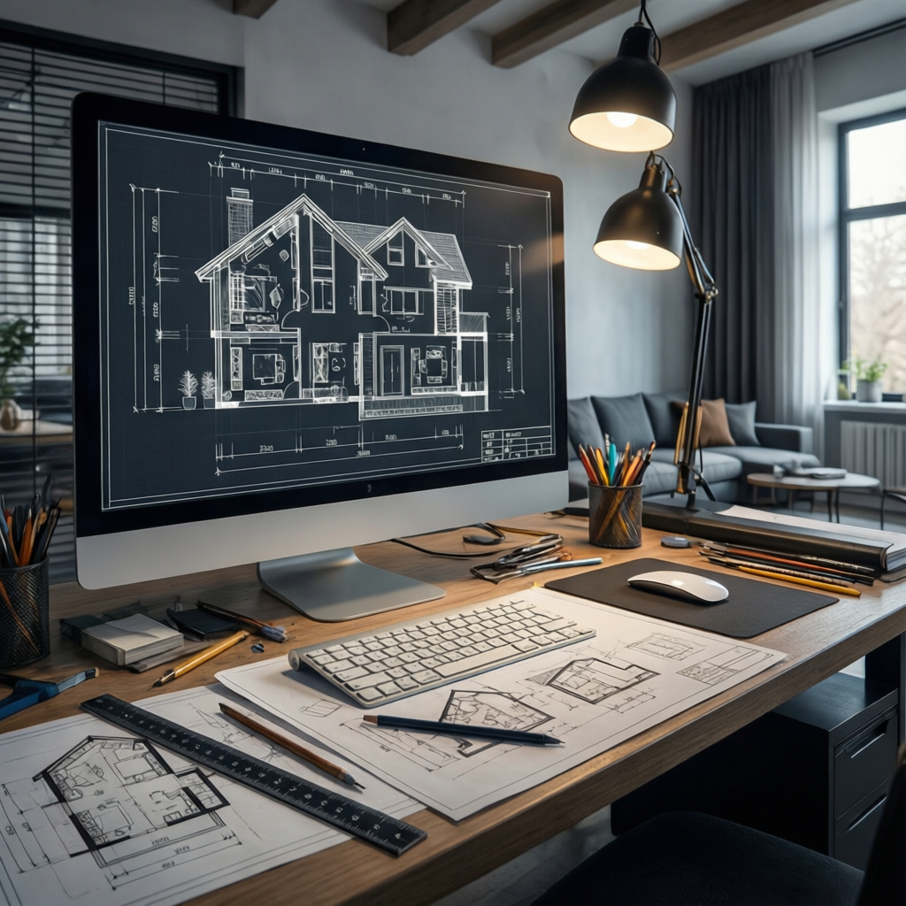 Cómo hacer un diseño de una casa en AutoCAD