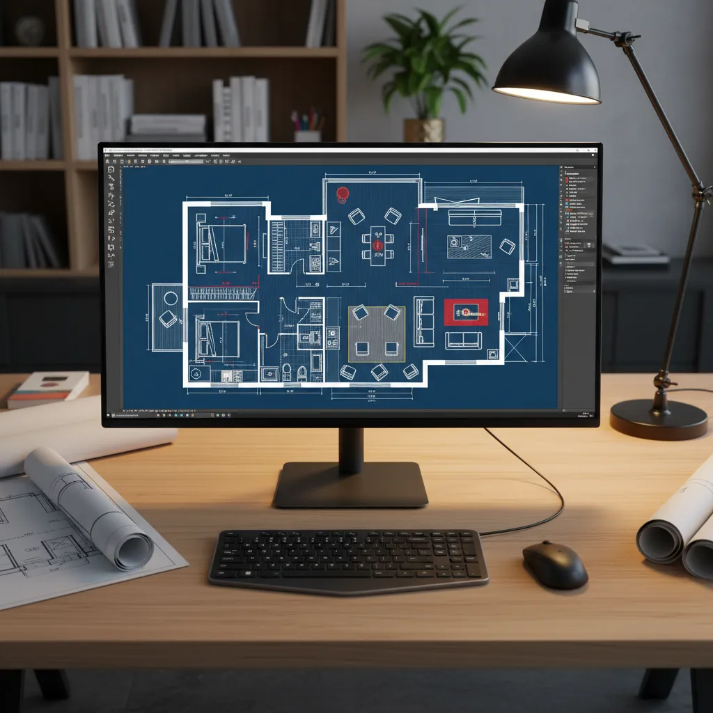 Planos AutoCAD para diseño de interiores: guía práctica
