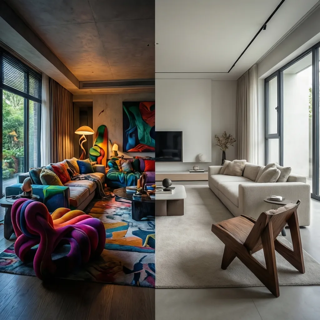 Avant-Garde vs Modern Minimalist Interior Design: Key Differences and When to Choose Each