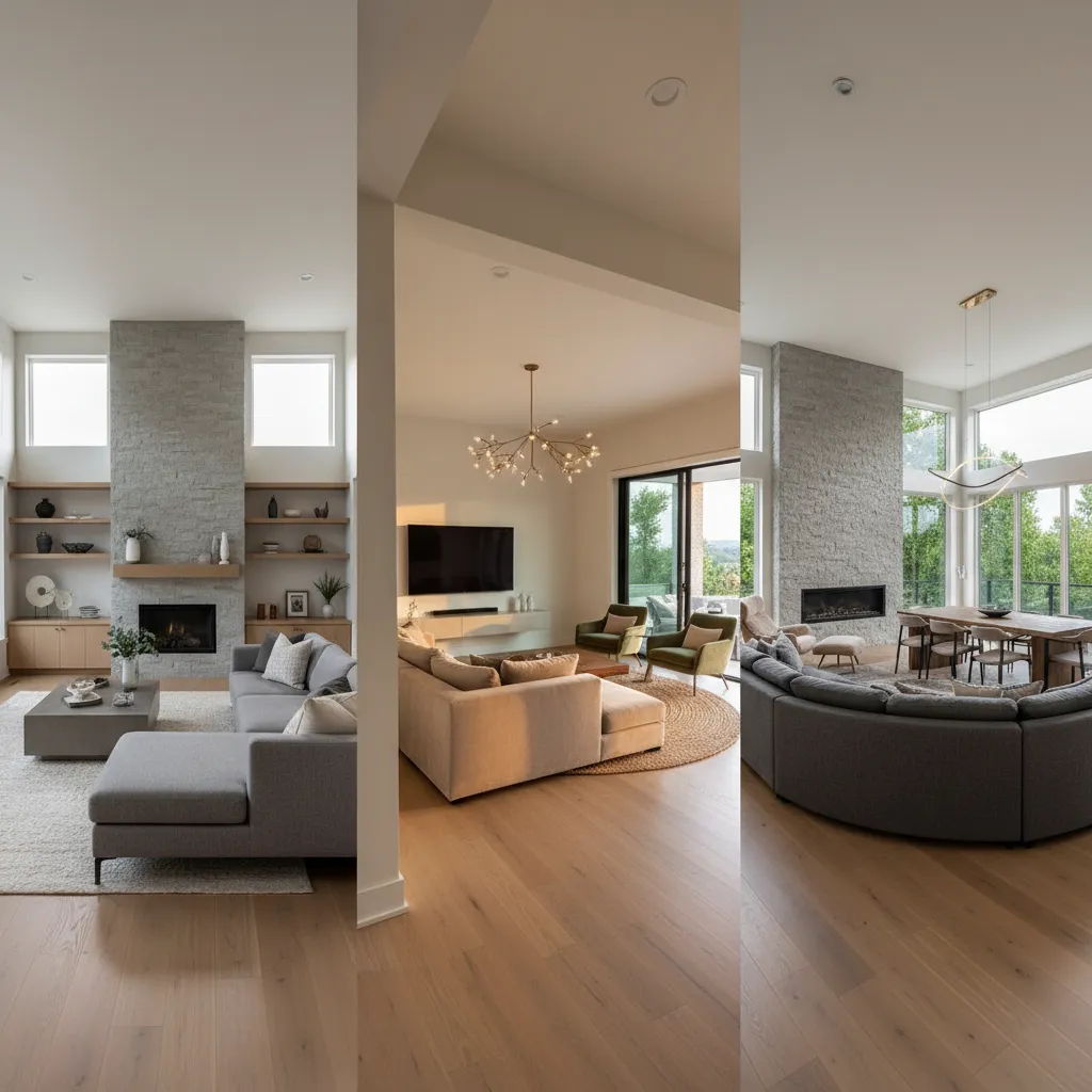 Average Living Room Size vs Family Room and Great Room