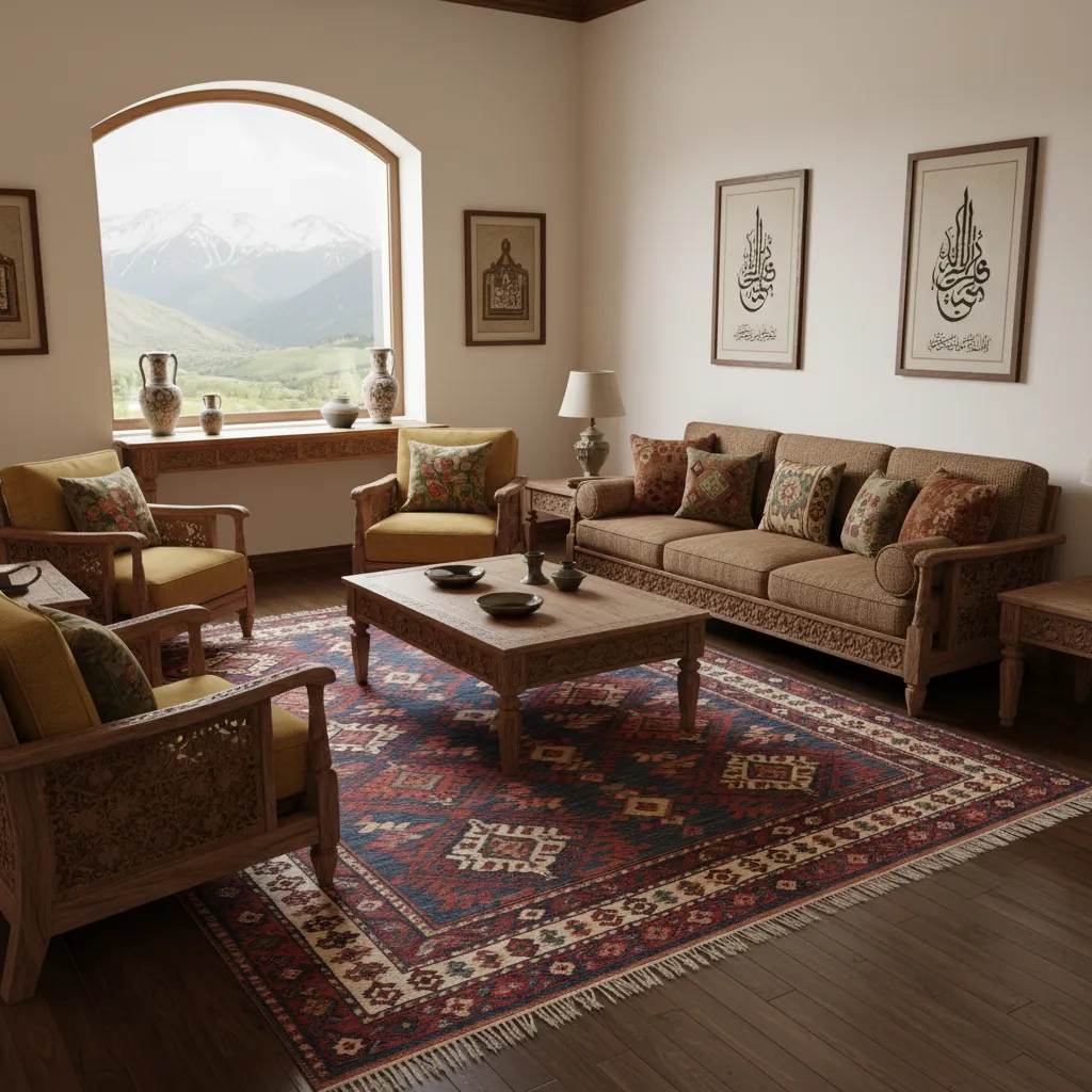 Azerbaijan Interior Design vs Middle Eastern and Persian Styles: How Azerbaijani interiors differ from Persian and broader Middle Eastern design traditions