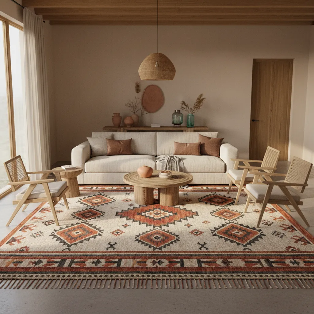 How to Choose the Right Amount of Aztec Pattern for Your Living Room