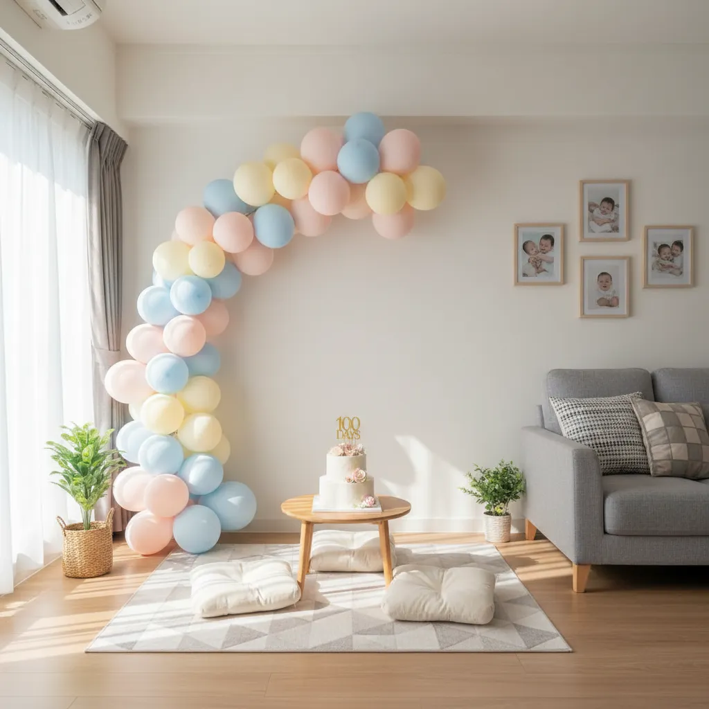 Baby 100 Days Decoration Ideas for Small Homes