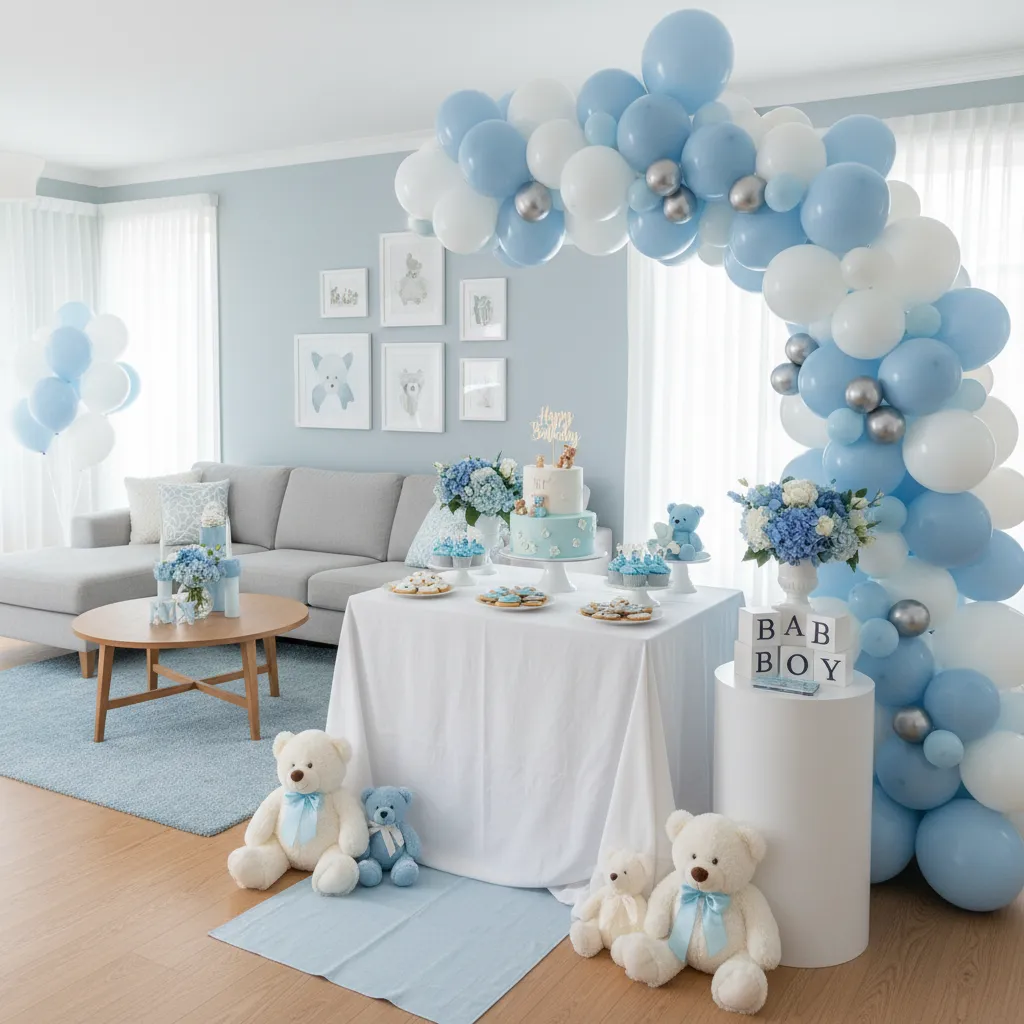 5 Baby Boy Birthday Decoration at Home Ideas Parents Love