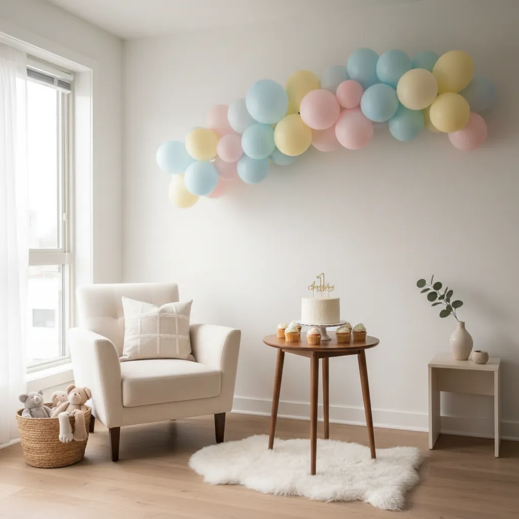 5 Baby First Birthday Decorations for Small Spaces