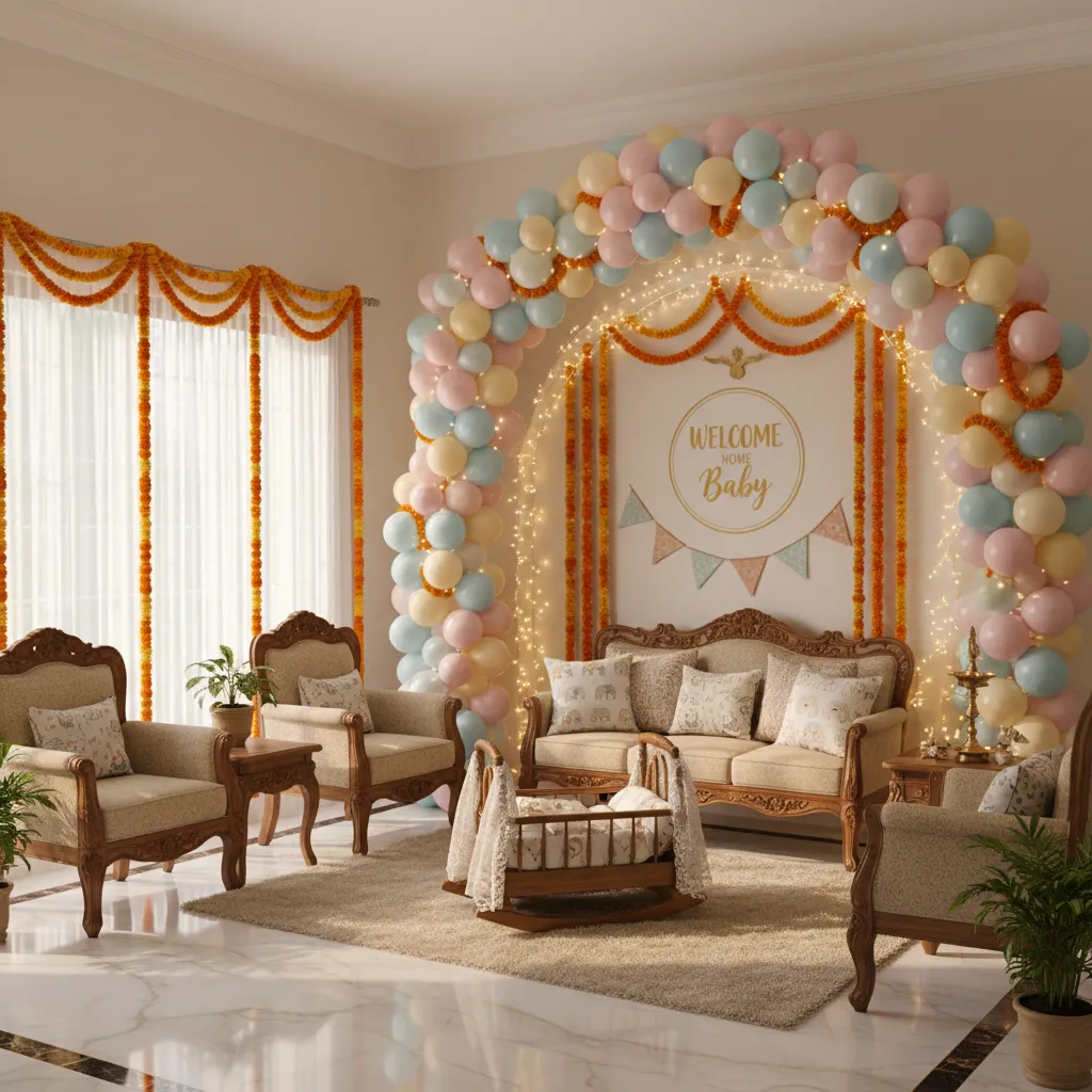 Baby Welcome Home Decoration India Ideas That Feel Truly Special