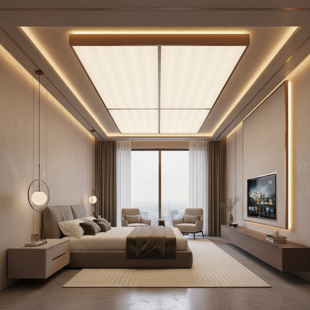 Led Panel Ceiling Layout Ceiling Feels Flat? Decorative LED Ceiling Lights That Add D