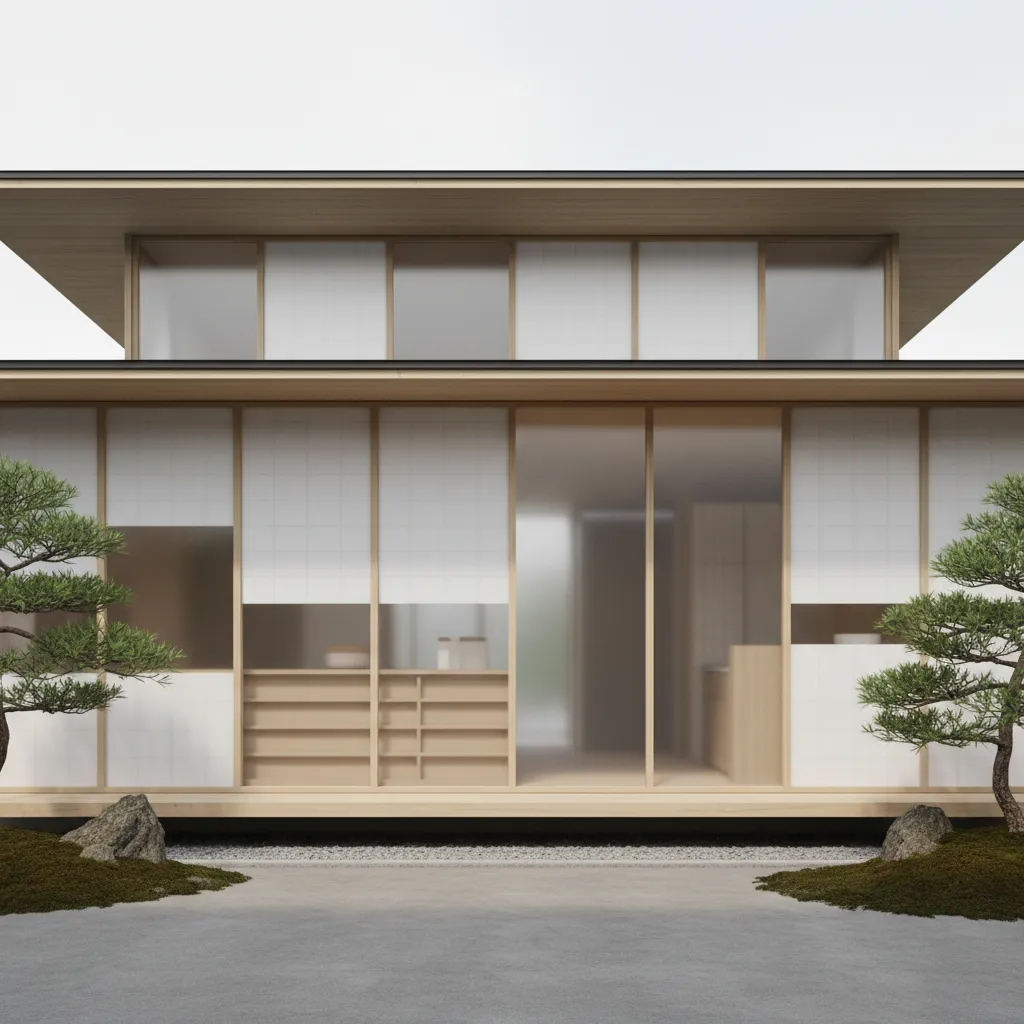 2LDK平屋に滞留する余白の設計: 密度が上がる都市生活で、平屋という水平面をどう穏やかに使い切るか