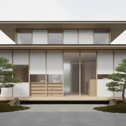 2LDK平屋に滞留する余白の設計