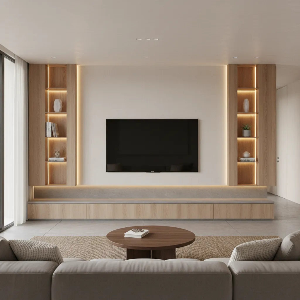 How to Fix an Empty or Cluttered TV Wall in Your Living Room