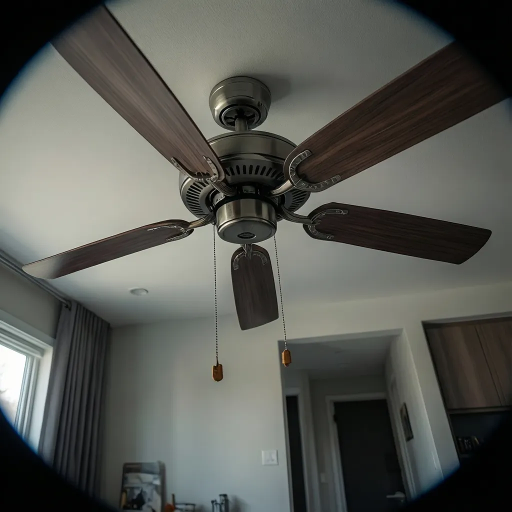 Using blade balancing kit on ceiling fan to stop wobbling