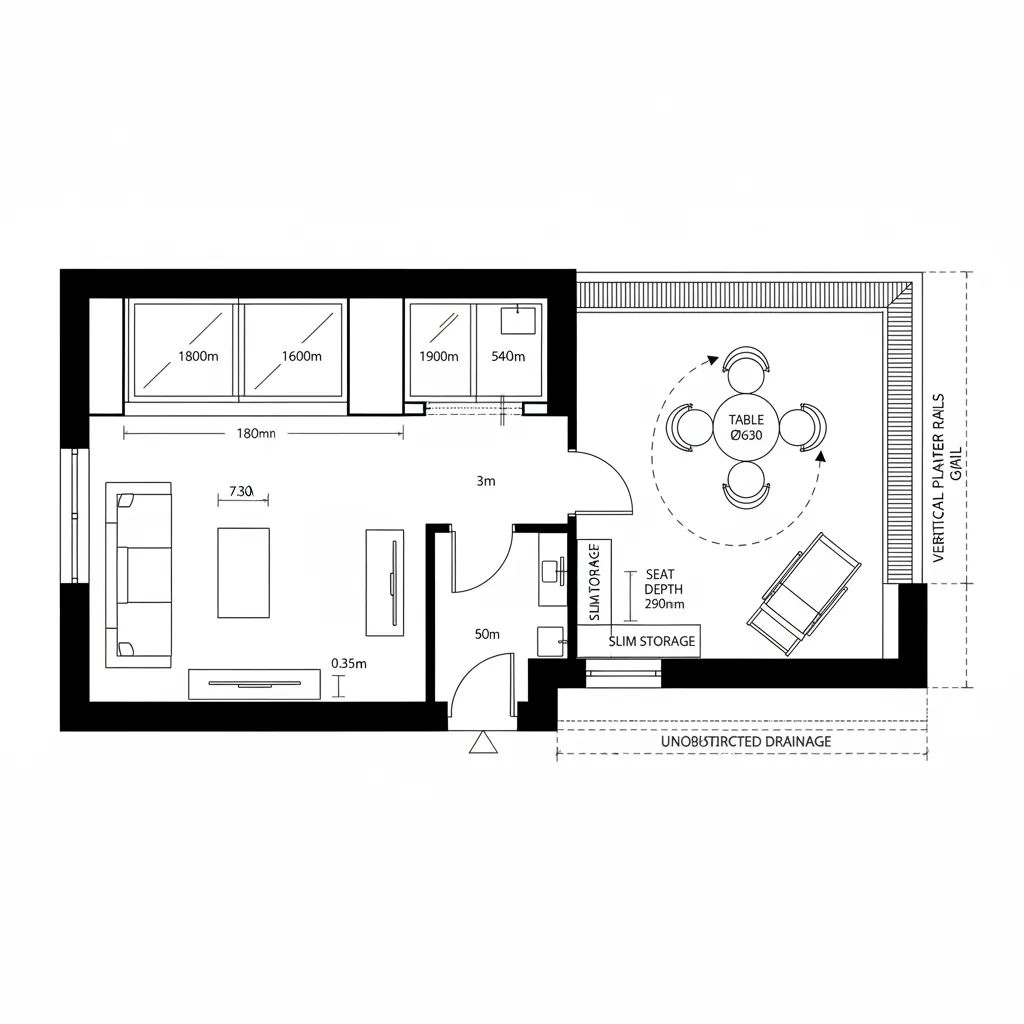 Balcony as Adaptive Buffer
