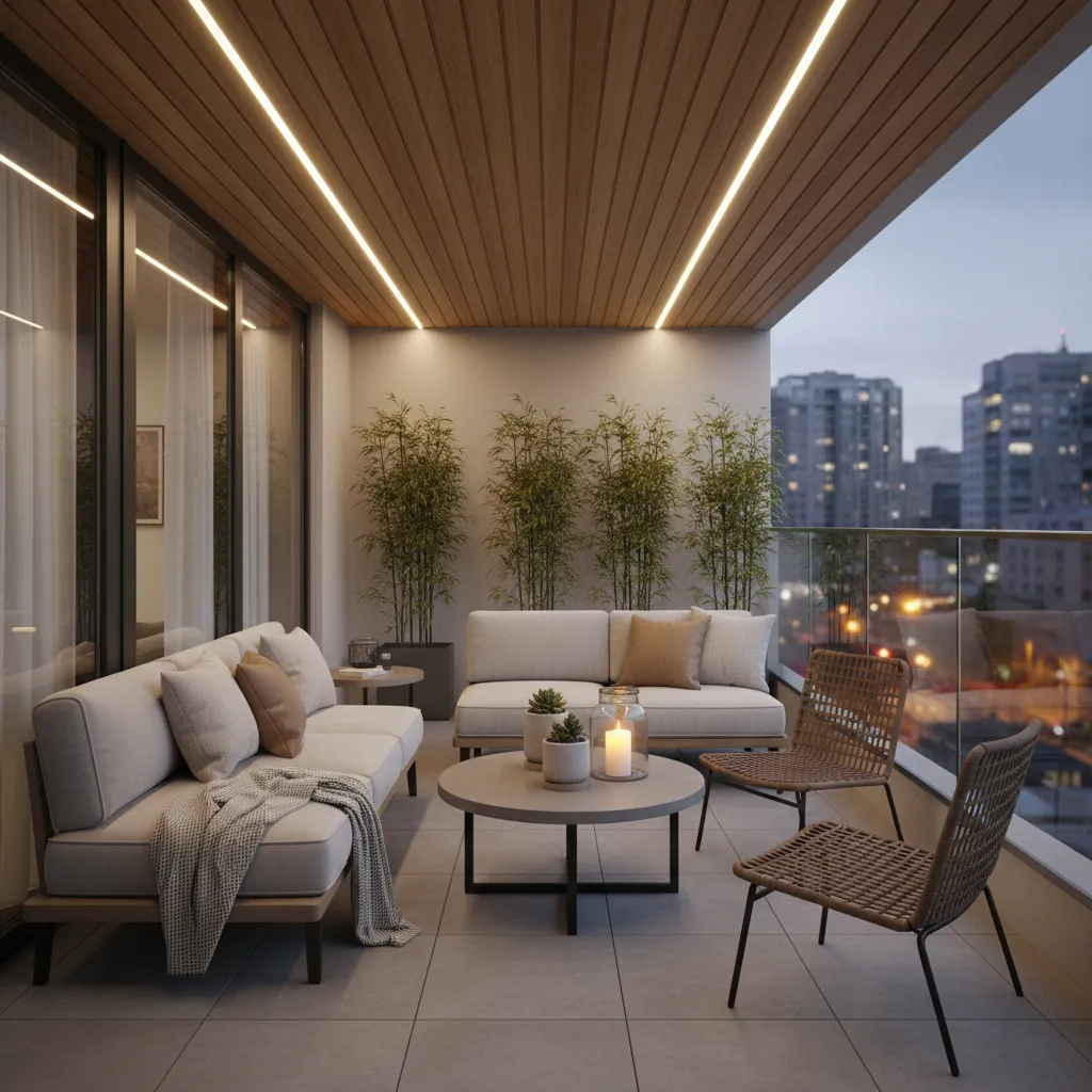 Balcony Ceiling Design Ideas That Transform Small Spaces