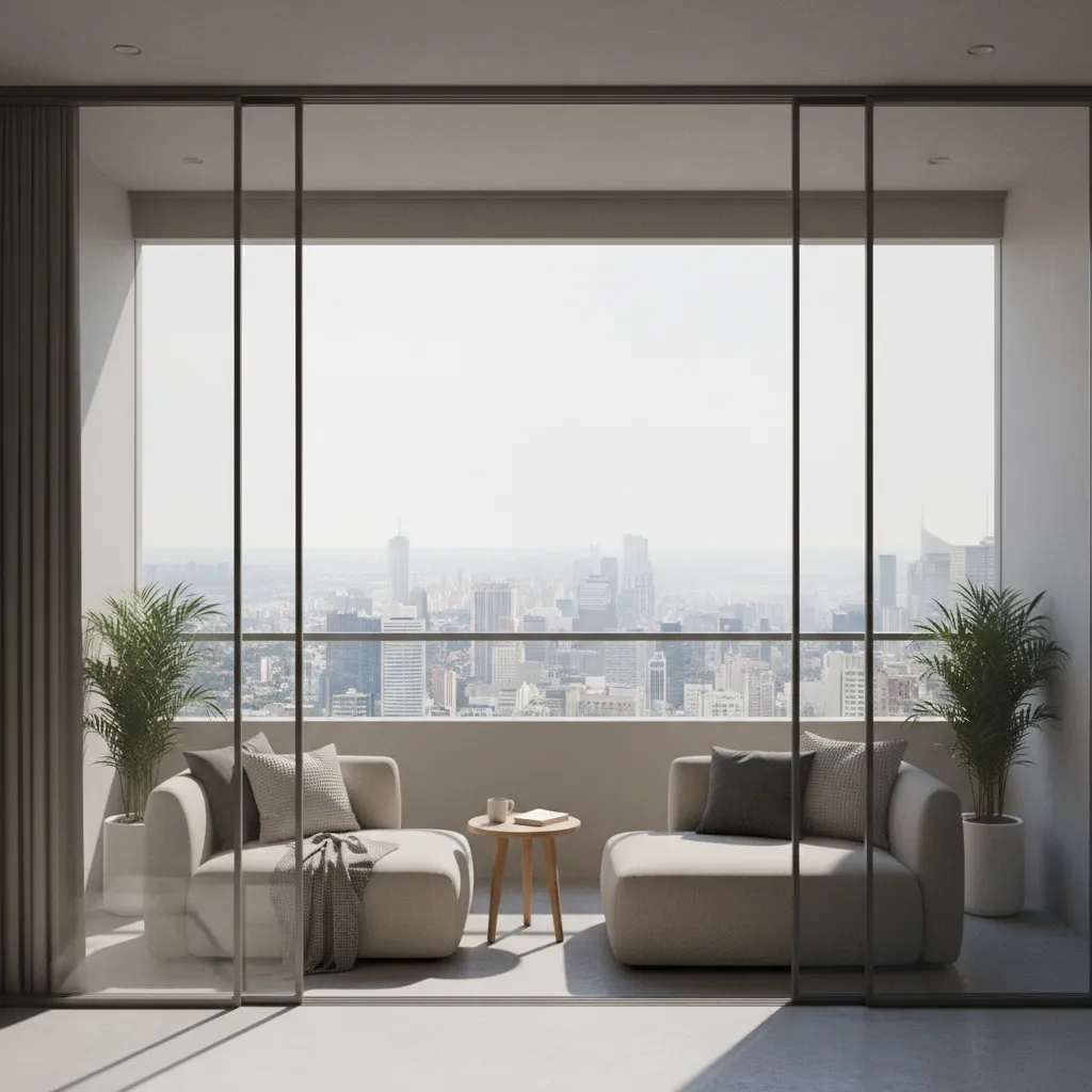 Five balcony closed glass design ideas that work