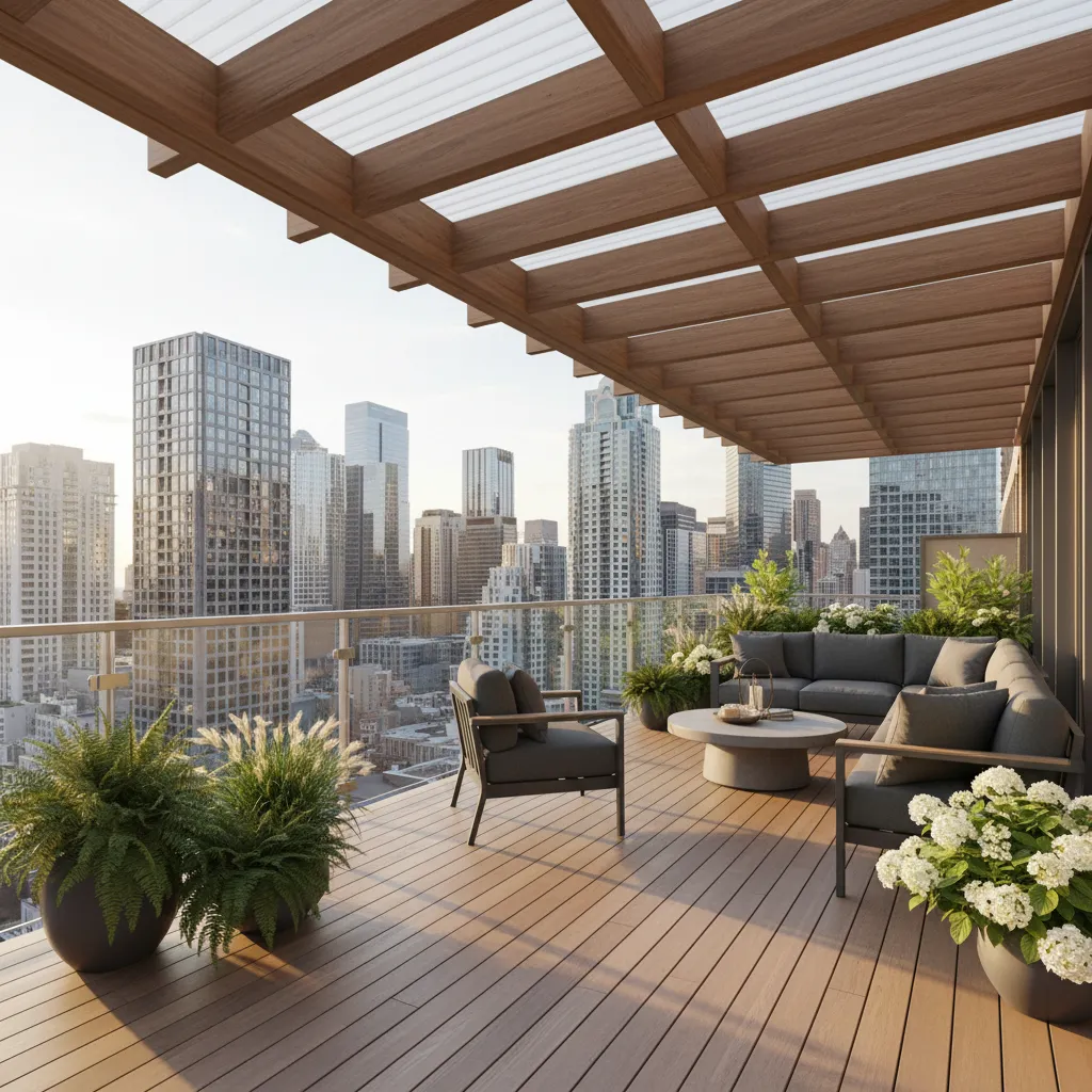 Balcony Design With Roof Ideas That Transform Small Outdoor Spaces