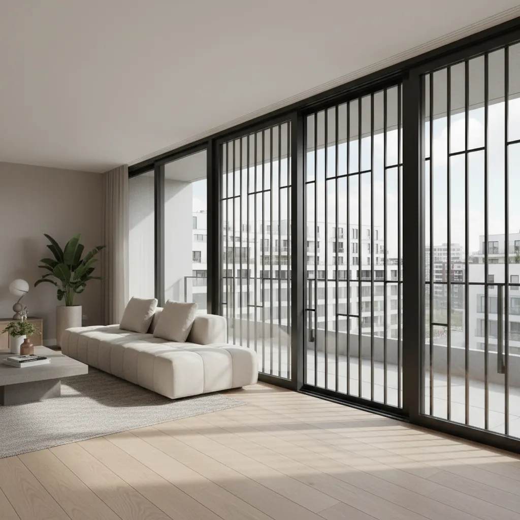 Balcony Doors With Steel Grill Design Ideas That Improve Safety And Style