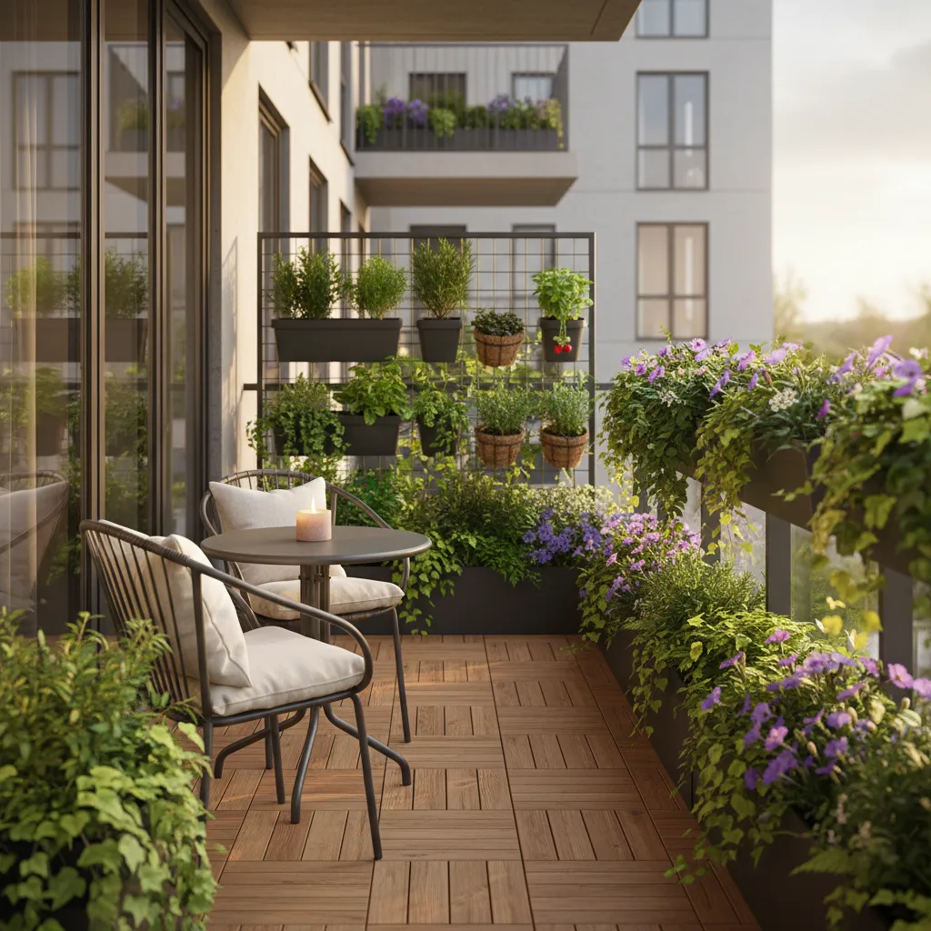 5 Balcony Garden Decoration Ideas That Transform Small Spaces