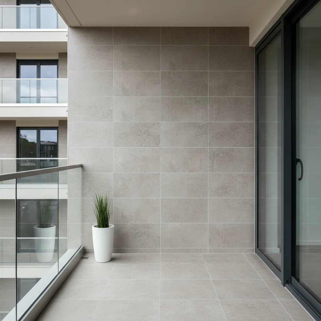Balcony Looks Plain? 5 Wall Tiles Design Ideas for Balcony