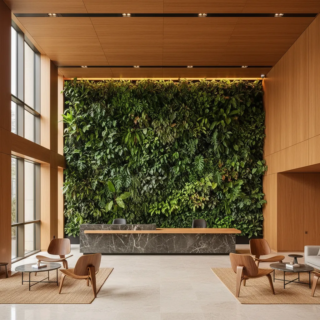 How Hotels Offices and Cafes in Bangalore Use Living Walls