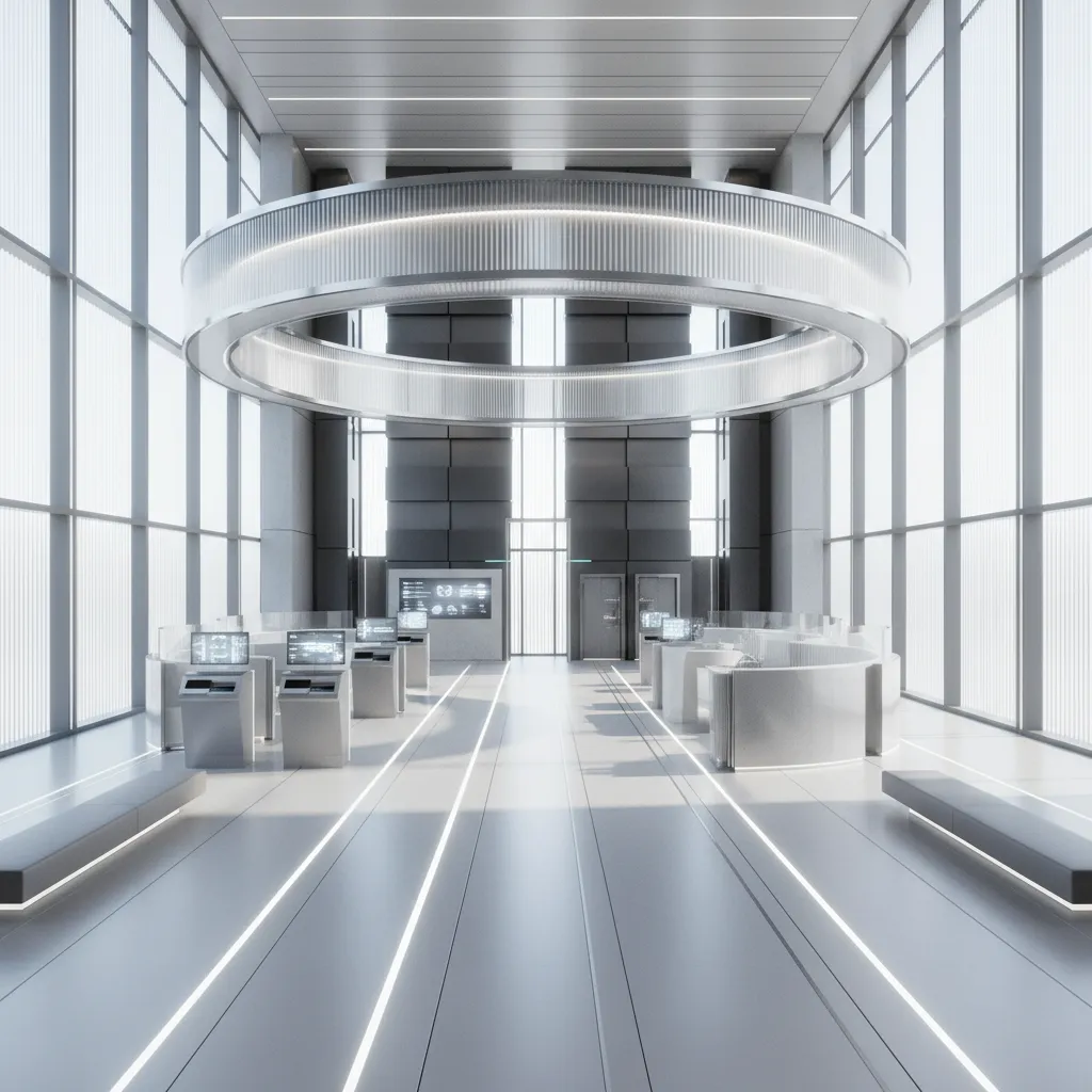 Modern Bank Floor Plan