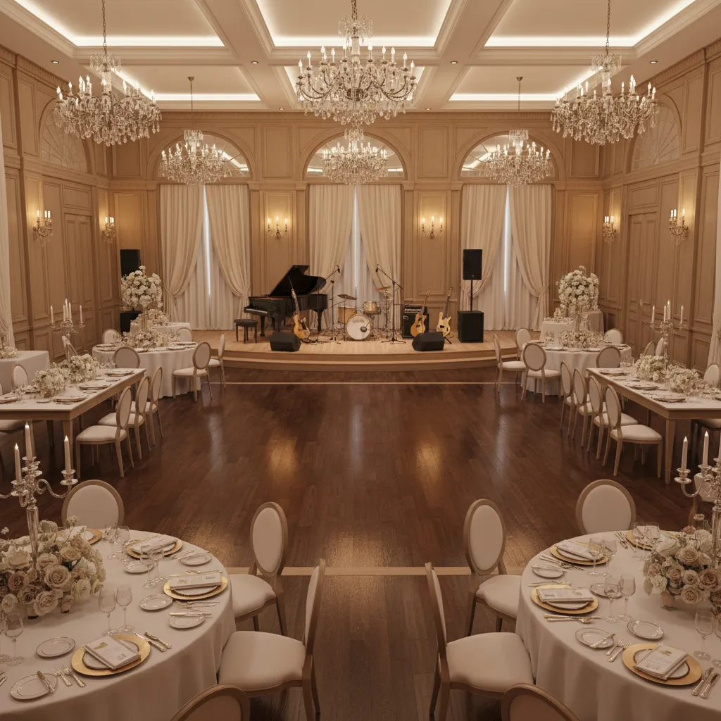 Accounting for Stage, Dance Floor, and Entertainment