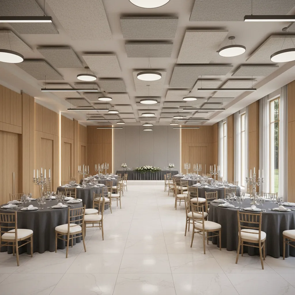 Echo in Function Halls? Acoustic Materials That Fix It