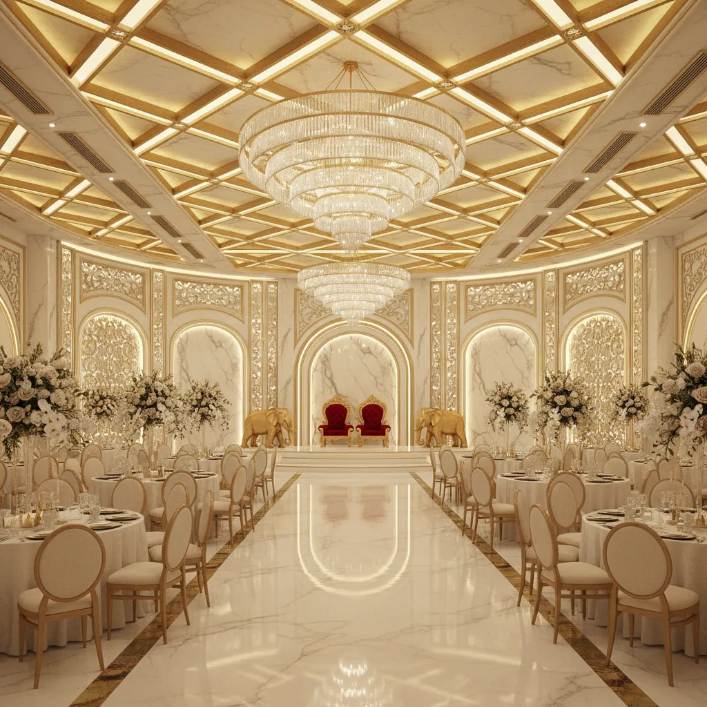 Banquet Hall Design Cost Benchmarks Across Indian Cities and Wedding Markets