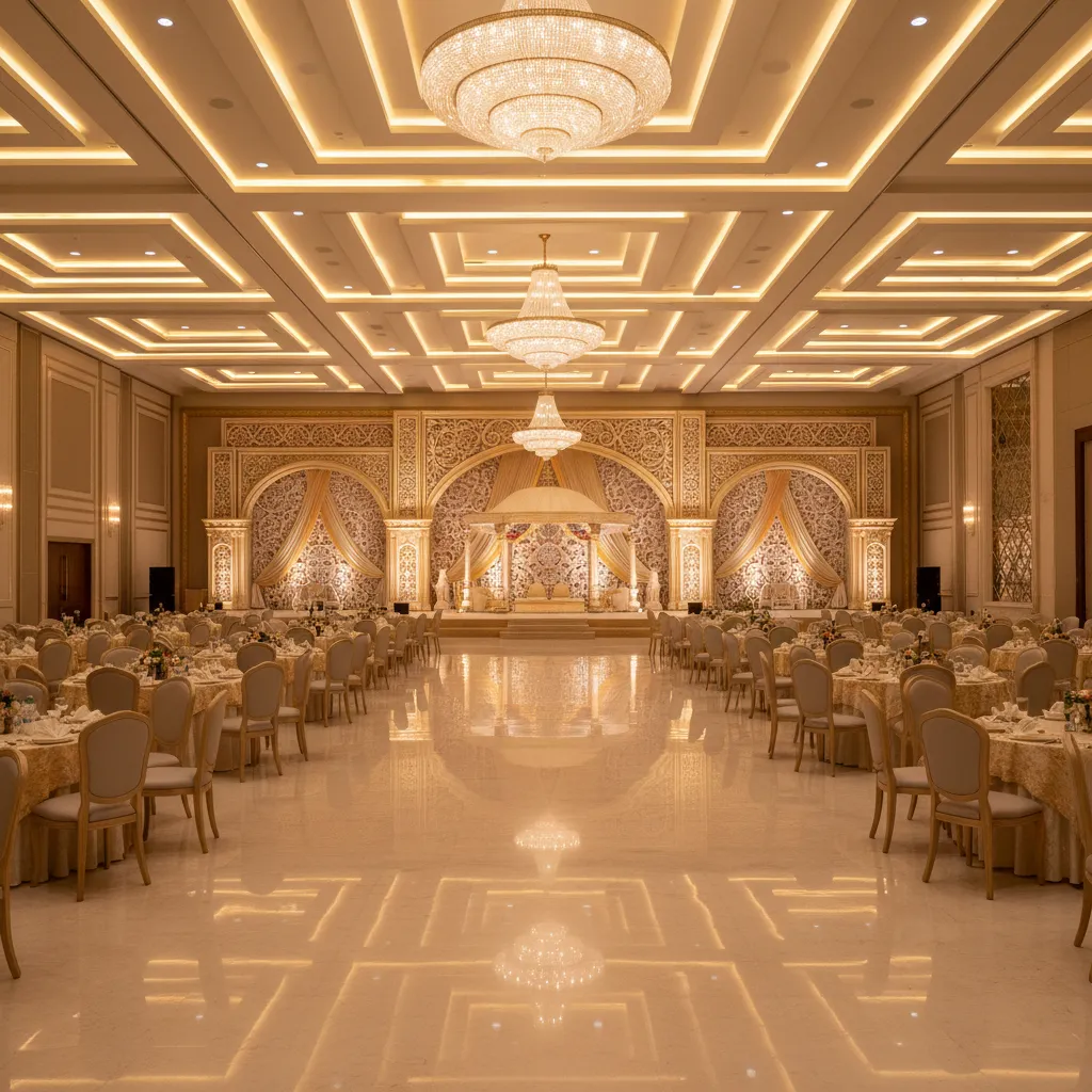 Why Banquet Hall Interior Design Projects Go Over Budget in India and How to Fix It