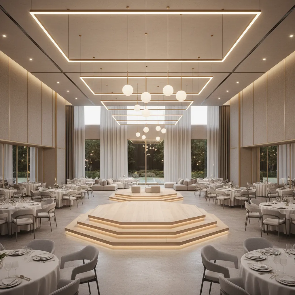 Function Hall Stage Design Banquet Hall Interior Design Budget: Where Money Gets Wasted