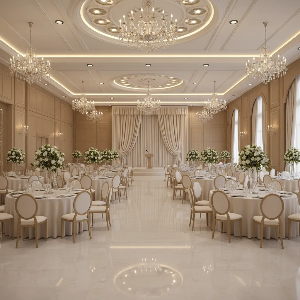 Banquet Hall Size Standards Across Different Event Industries: Real capacity benchmarks for weddings, conferences, and corporate events—based on how professionals actually plan event space.