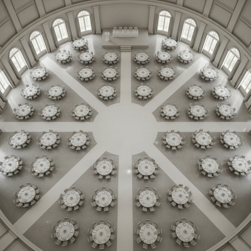 Wedding Reception Space Planning Guidelines