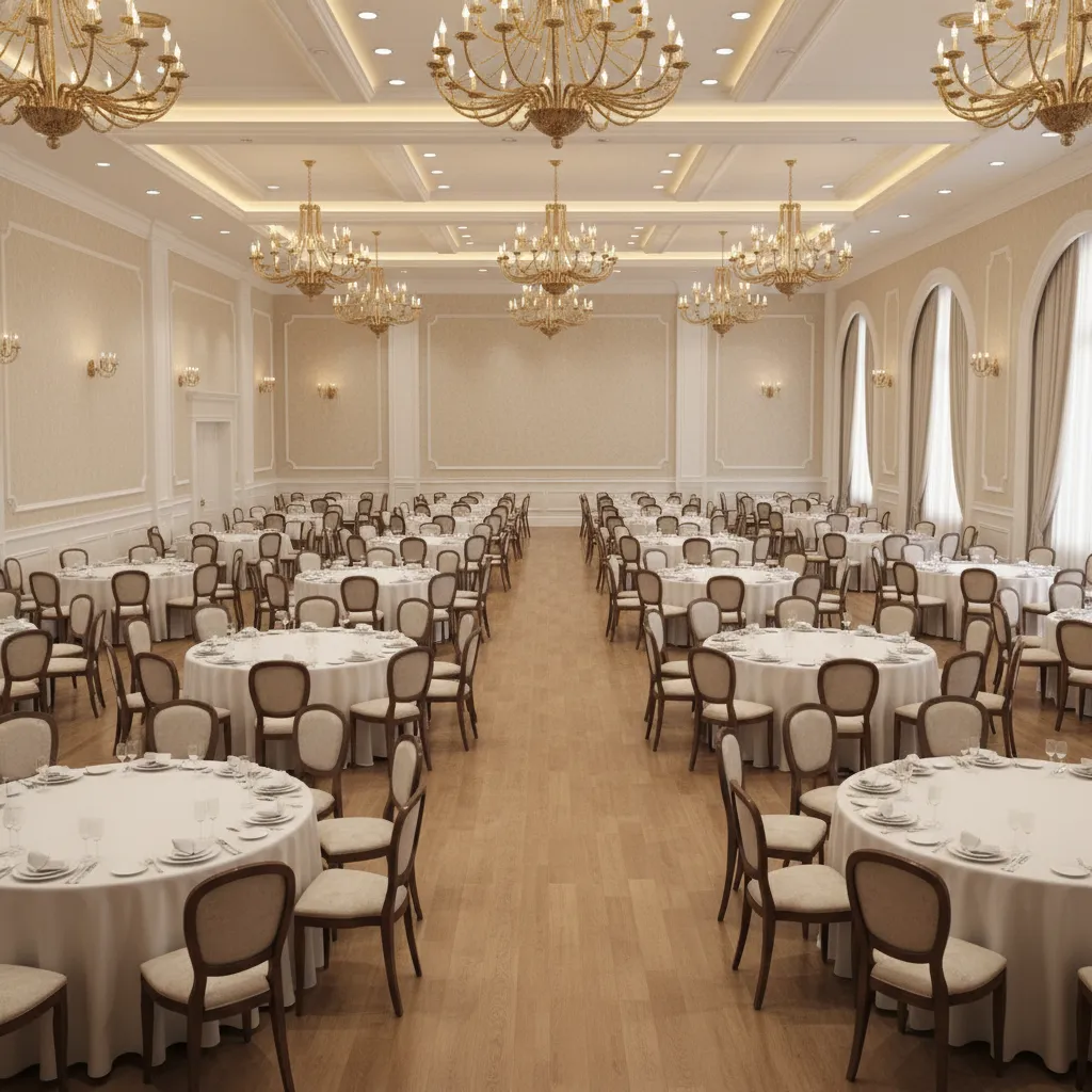 Standard Space Per Guest Guidelines