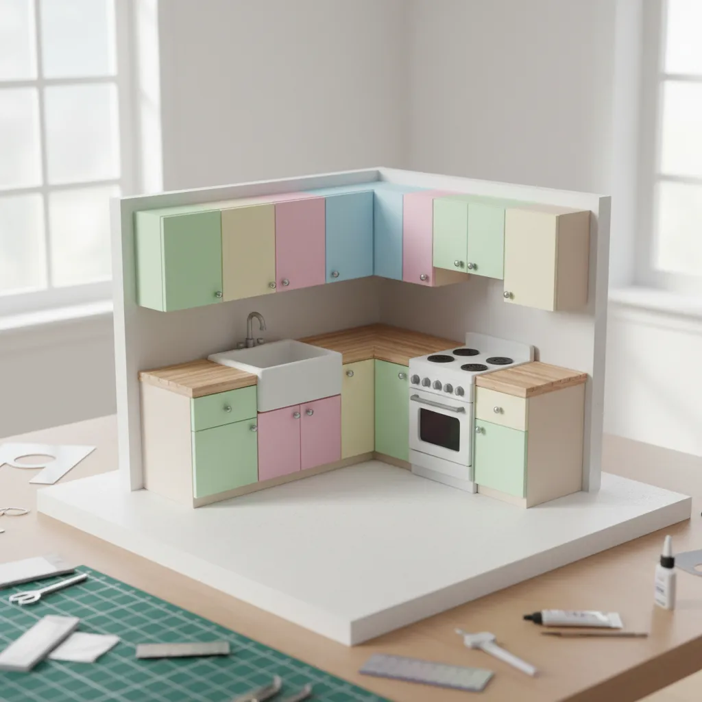 Best Materials for Building a Mini Barbie Kitchen Playset