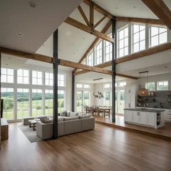 Space Optimization for 4 Bedroom Barndominium Floor Plans