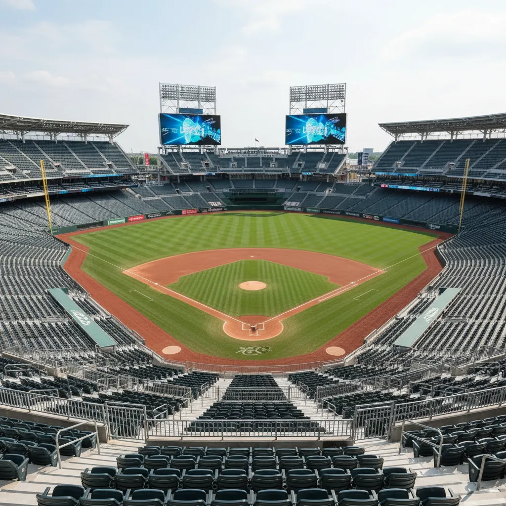 How Baseball Stadium 3D Models Are Used in Games, Film, and Broadcast