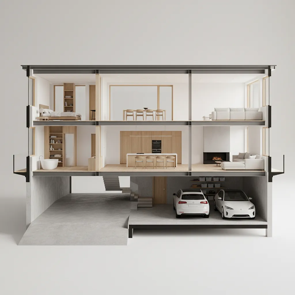 How Basements, Garages, and Lofts Affect Square Footage