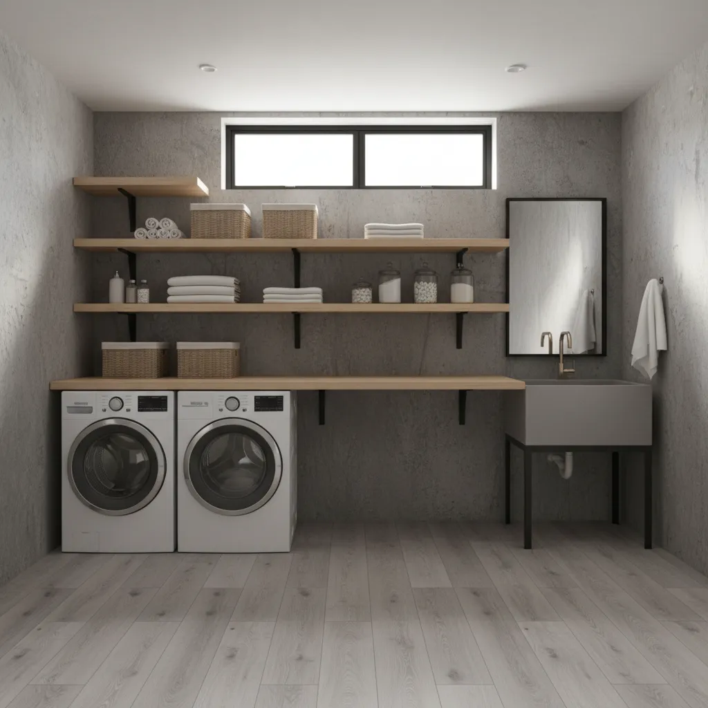 Common Basement Laundry Room Flooring Problems and How to Fix Them
