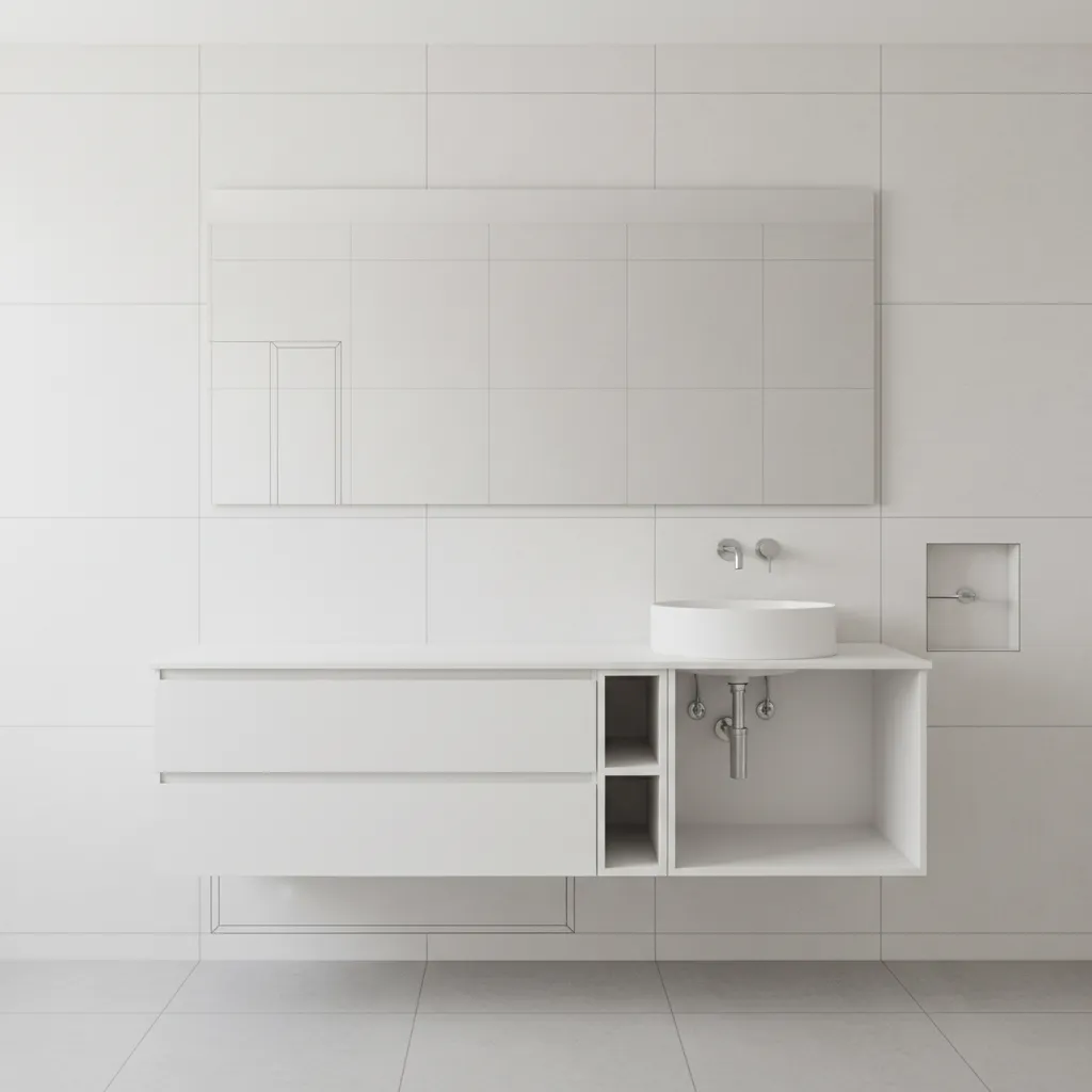 common hiding spots for bed bugs in bathrooms around fixtures and cabinets