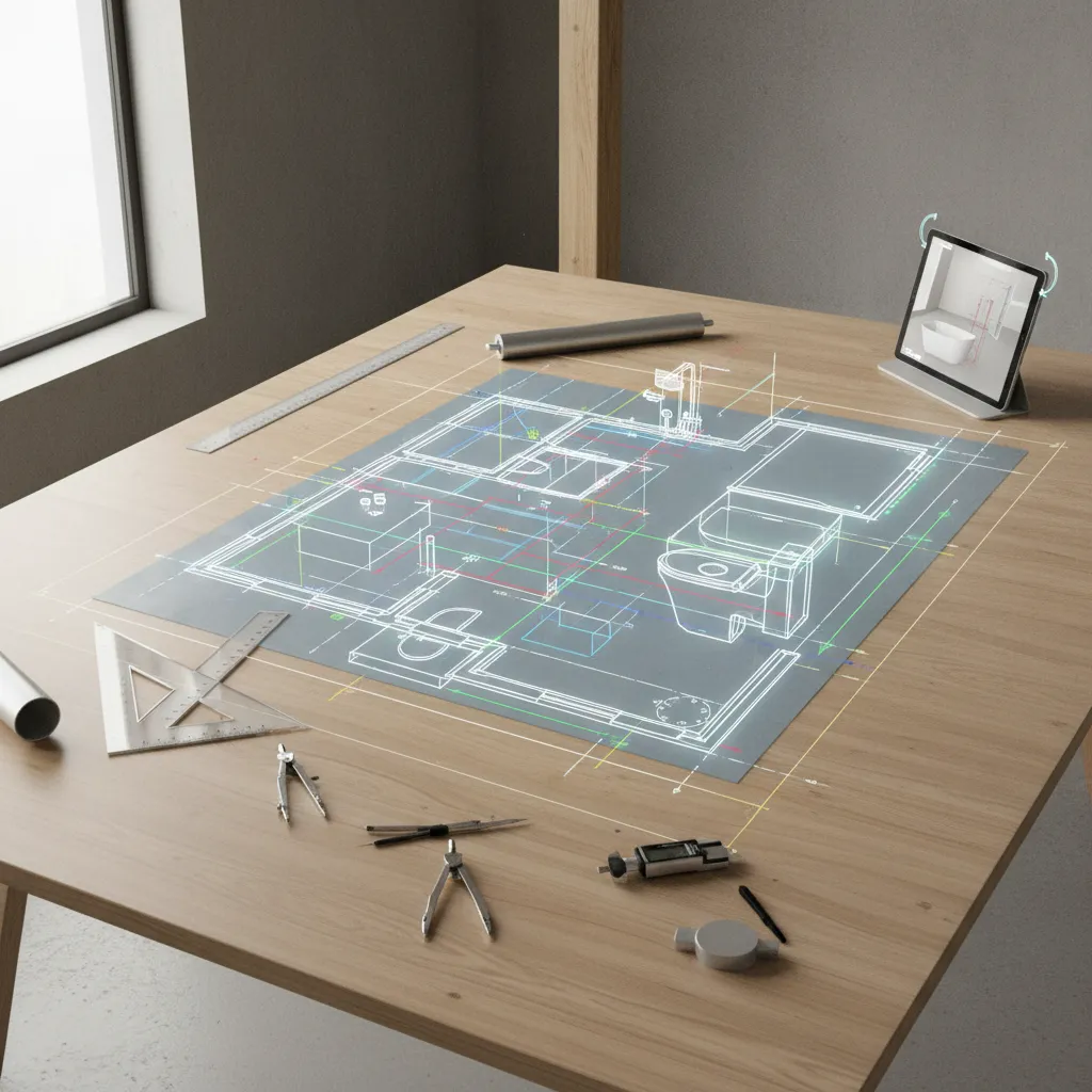 Bathroom Design Standards Architects Use in BIM Projects
