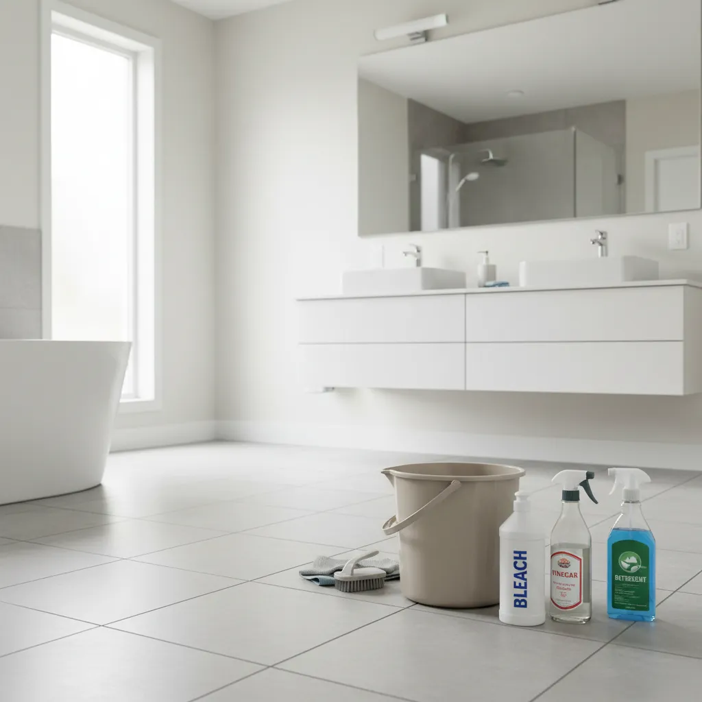 Best Cleaning Solutions for Bathroom Buckets Bleach vs Vinegar vs Detergent