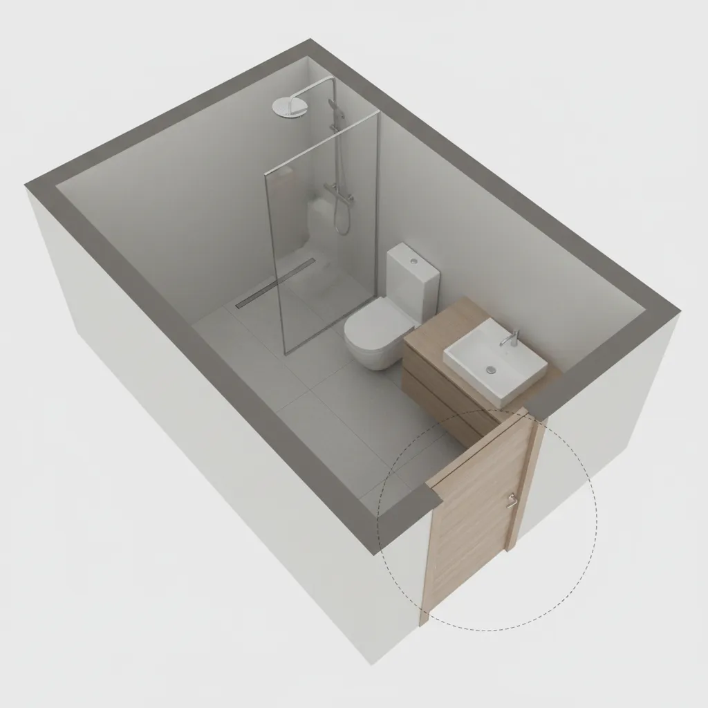 Why 4x8 Bathrooms Often Feel Cramped