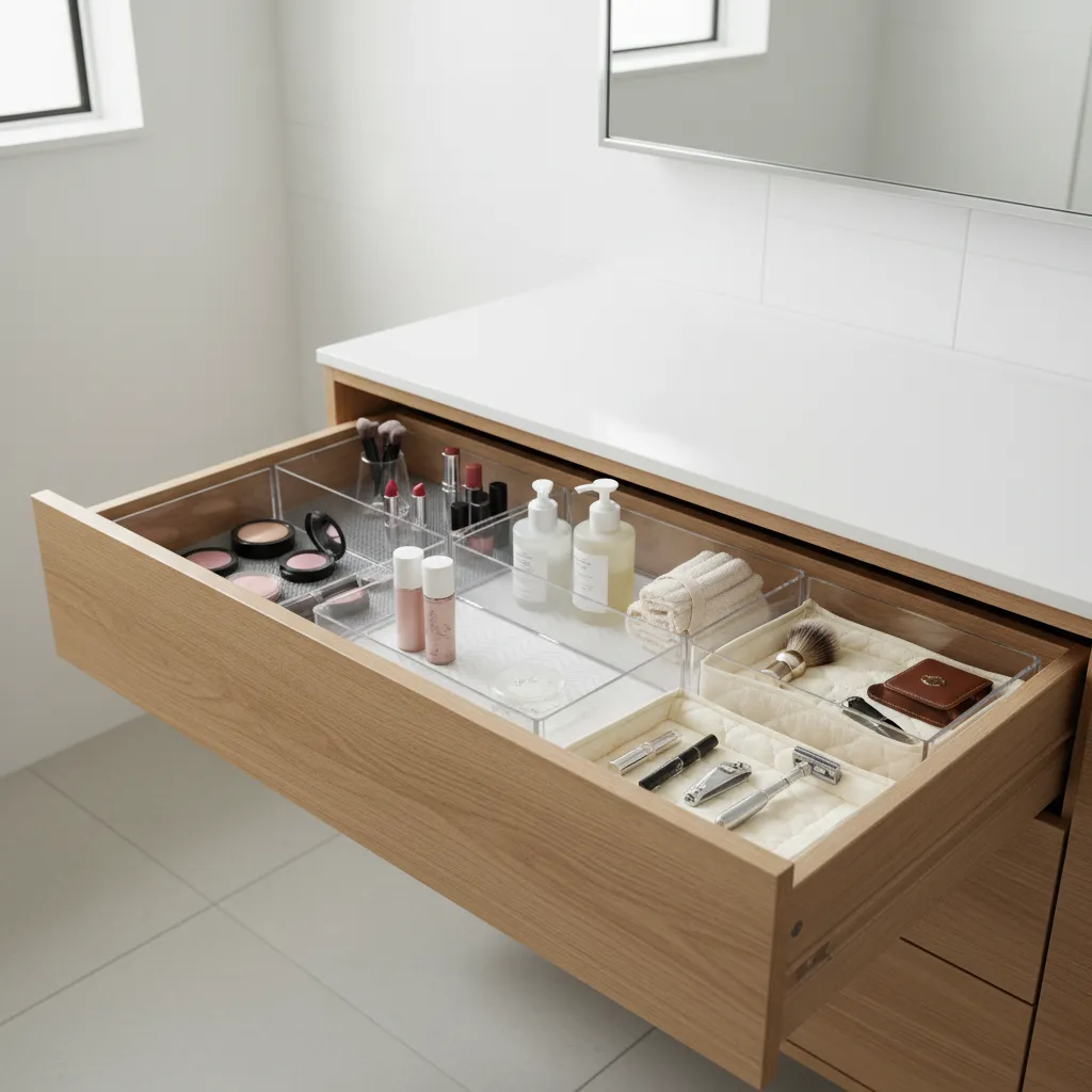 How to Choose the Right Drawer Liner Style for Different Bathroom Storage Needs