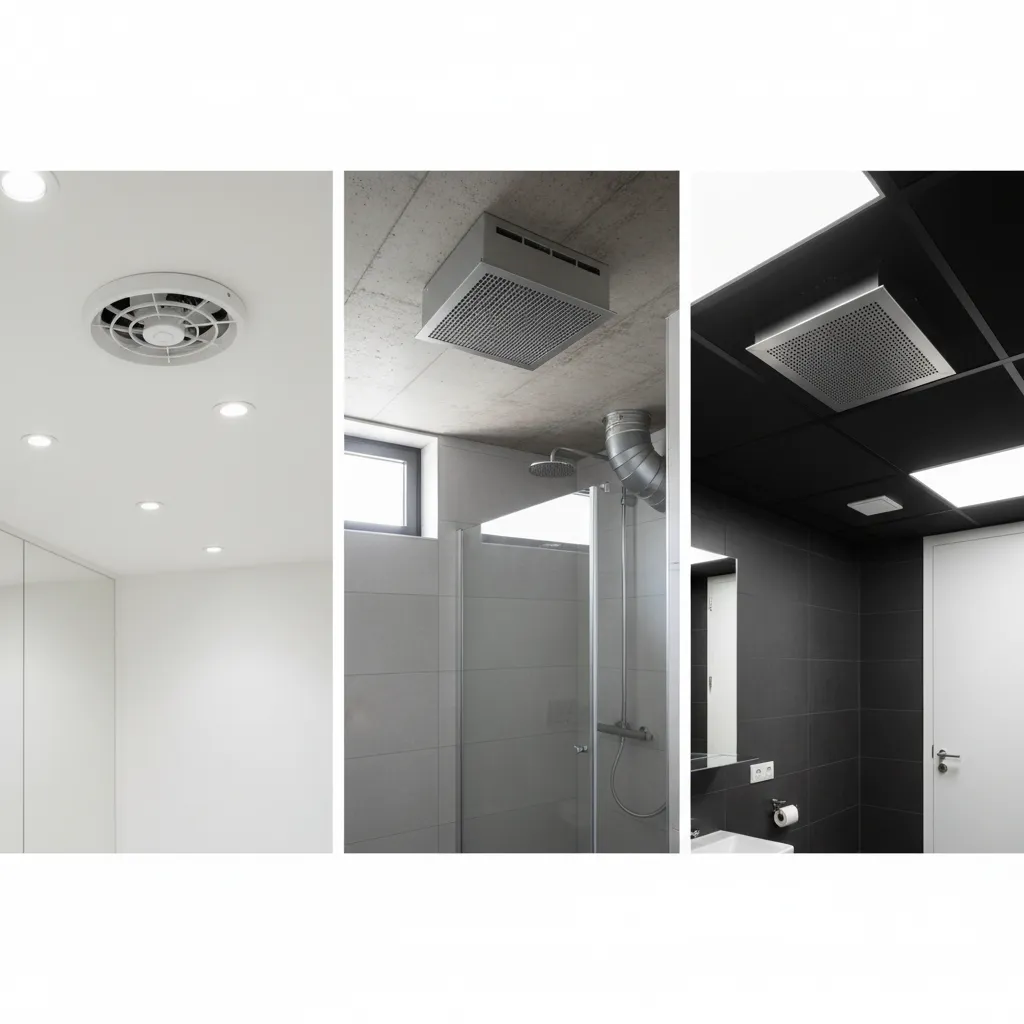 Bathroom Exhaust Fan Designs Used in Homes, Apartments, and Commercial Buildings
