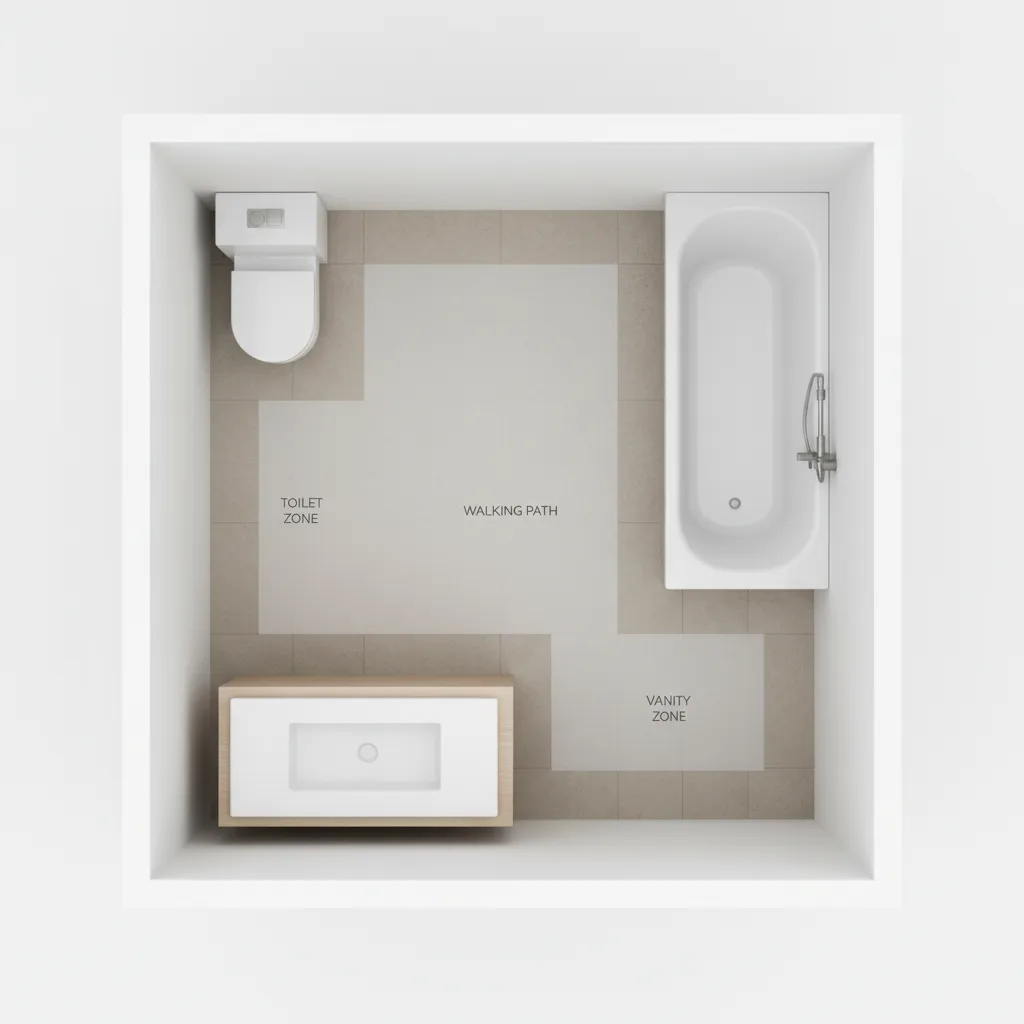 Overview of 4x8 and 5x8 Bathroom Dimensions