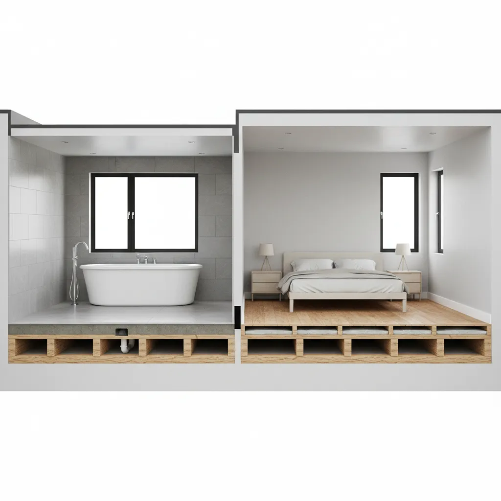 Bathroom Floor Load vs Standard Room Floor Load: Structural Differences Explained