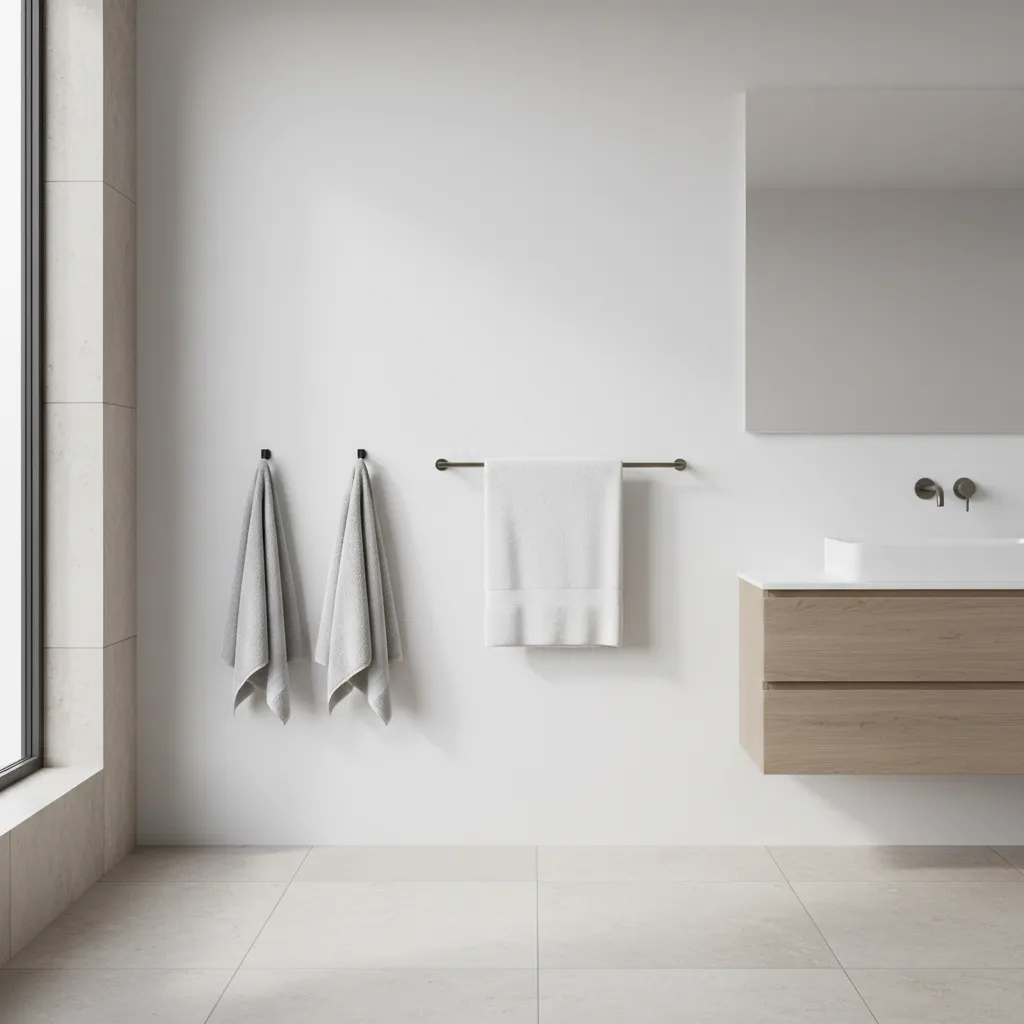 Robe Hook vs Towel Bar: 6 Bathroom Hanging Ideas